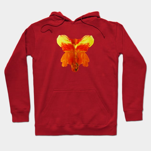 Butterfly Art - 05 - Unique Handicraft Design Hoodie by Anavarna Project